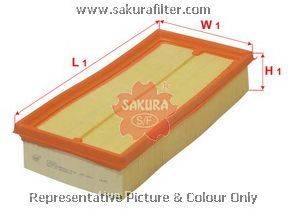 Воздушный фильтр SAKURA  Automotive A83070