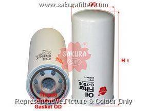 Масляный фильтр SAKURA  Automotive C-7005