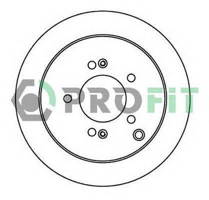 Тормозной диск PROFIT 50101493