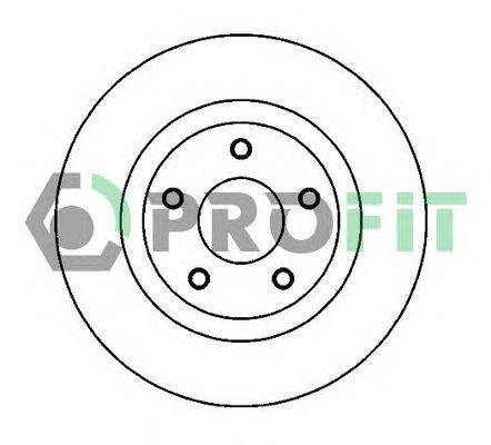 Тормозной диск PROFIT 50102019