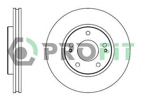 Тормозной диск PROFIT 50101599