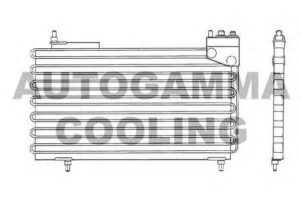Конденсатор, кондиционер AUTOGAMMA 101837