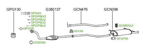 Система выпуска ОГ GT Exhaust 251