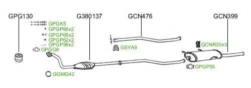 Система выпуска ОГ GT Exhaust 255