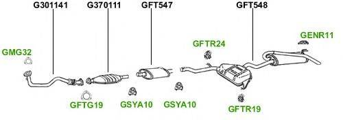 Система выпуска ОГ GT Exhaust 368