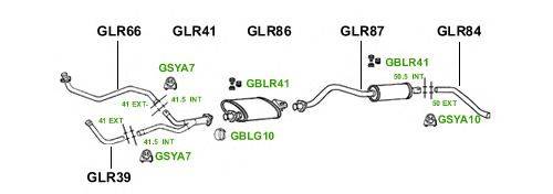 Система выпуска ОГ GT Exhaust 3817