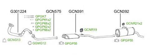 Система выпуска ОГ GT Exhaust 4885