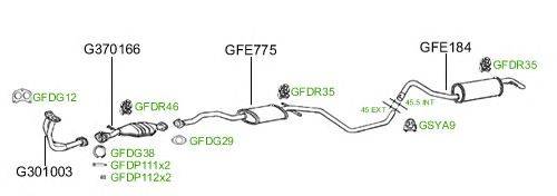 Система выпуска ОГ GT Exhaust 501