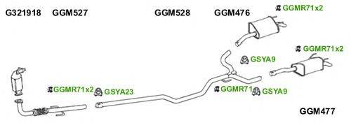 Система выпуска ОГ GT Exhaust 7200