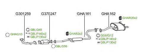 Система выпуска ОГ GT Exhaust 924