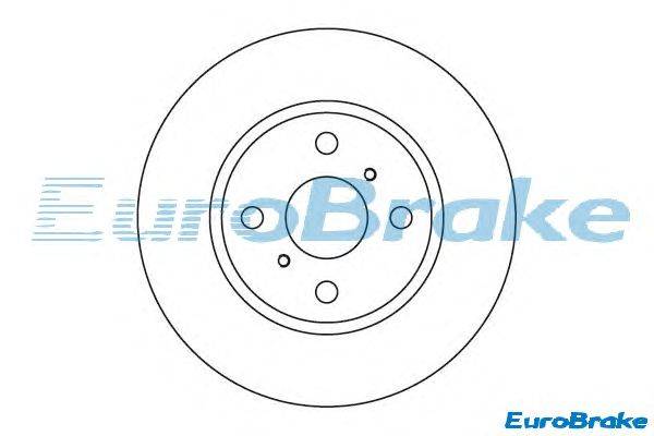 Тормозной диск EUROBRAKE 5815204563