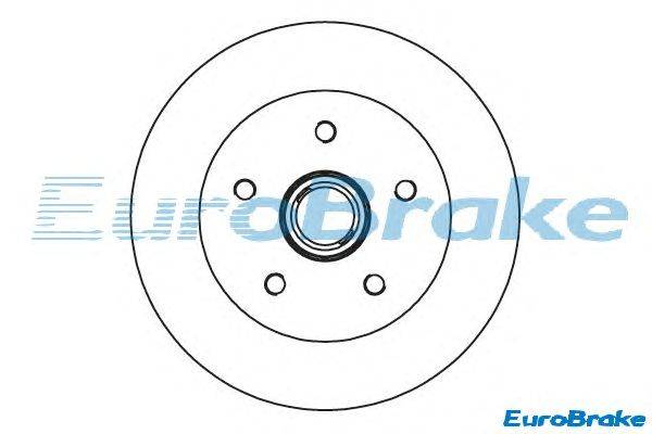 Тормозной диск EUROBRAKE 5815204727