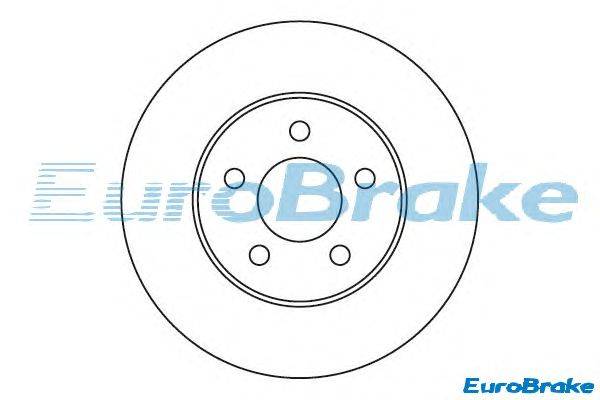 Тормозной диск EUROBRAKE 5815209314