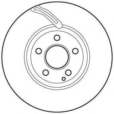 Тормозной диск BENDIX 562647BC