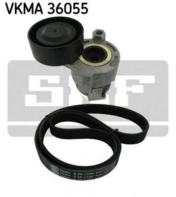Поликлиновой ременный комплект SKF VKMA36055