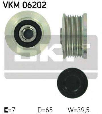 Механизм свободного хода генератора SKF VKM 06202