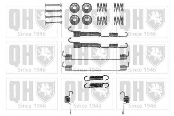 Комплектующие, тормозная колодка QUINTON HAZELL BFK435