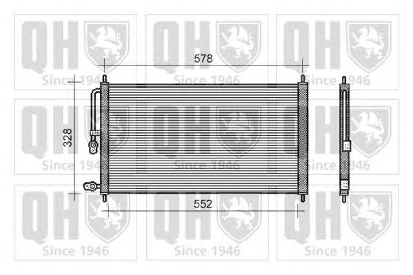 Конденсатор, кондиционер QUINTON HAZELL QCN174