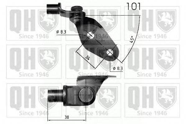 Газовая пружина, крышка багажник QUINTON HAZELL 840234