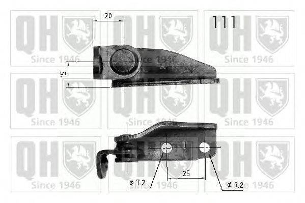 Газовая пружина, крышка багажник QUINTON HAZELL 140243