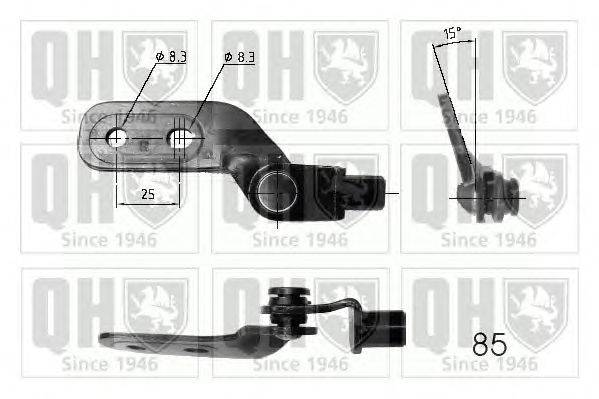 Газовая пружина, крышка багажник QUINTON HAZELL QTS840214