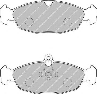 Комплект тормозных колодок, дисковый тормоз FERODO 20547