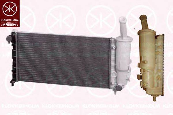 Радиатор, охлаждение двигателя KLOKKERHOLM 2023302275