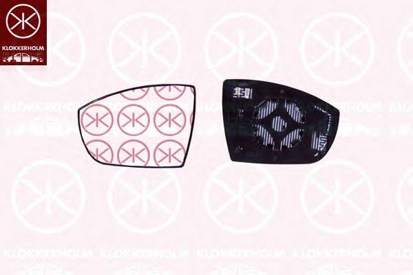 Зеркальное стекло, наружное зеркало KLOKKERHOLM 25841062