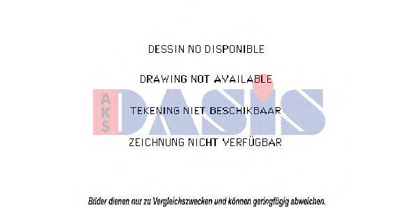 Радиатор, охлаждение двигателя AKS DASIS 130650N