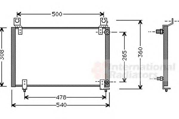 Конденсатор, кондиционер SCHLIECKMANN 60275119