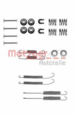 Комплектующие, тормозная колодка METZGER 105-0718