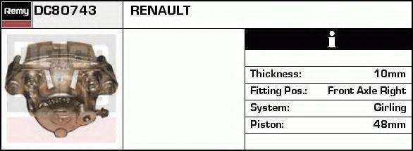 Тормозной суппорт DELCO REMY DC80743