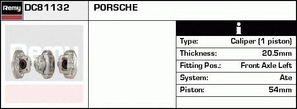 Тормозной суппорт DELCO REMY DC81132