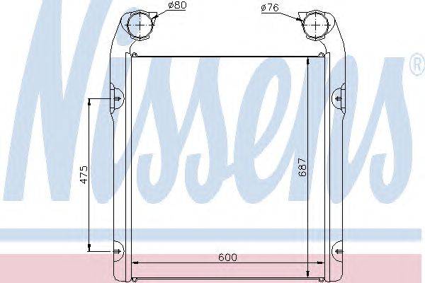 Интеркулер NISSENS 96962