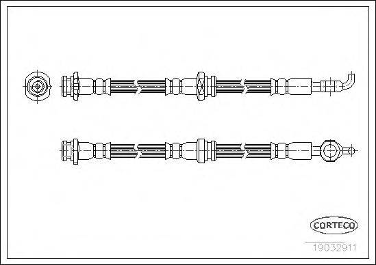 Тормозной шланг ROULUNDS RUBBER 73610