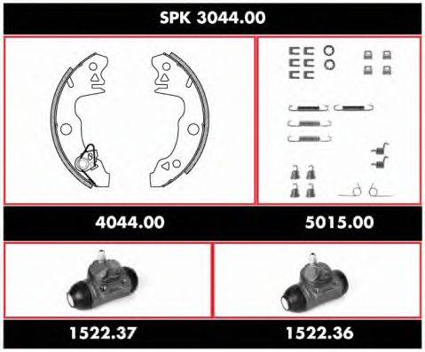 Комплект тормозов, барабанный тормозной механизм ROADHOUSE SPK 3044.00