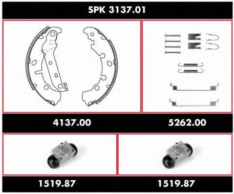 Комплект тормозов, барабанный тормозной механизм ROADHOUSE SPK 3137.01