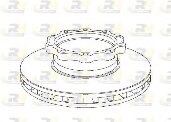Тормозной диск ROADHOUSE NSX1038.20