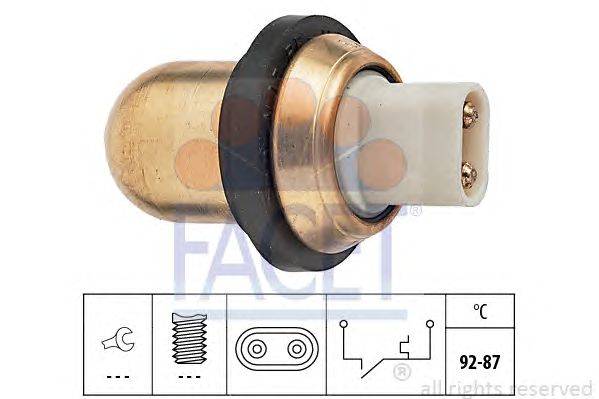 Термовыключатель, вентилятор радиатора FACET 75038