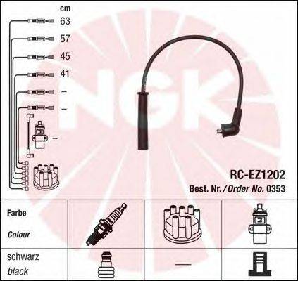 Комплект проводов зажигания NGK 0353