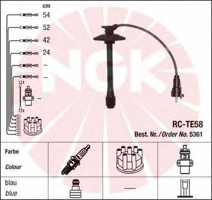 Комплект проводов зажигания NGK 5361