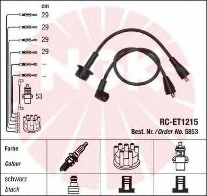 Комплект проводов зажигания NGK 5853