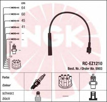 Комплект проводов зажигания NGK 5903