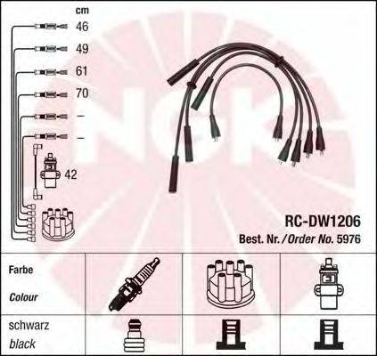 Комплект проводов зажигания NGK 5976