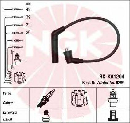 Комплект проводов зажигания NGK 6299