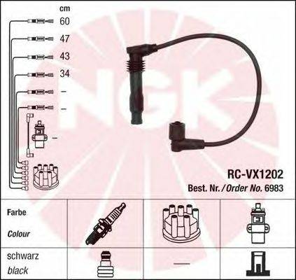 Комплект проводов зажигания NGK 6983