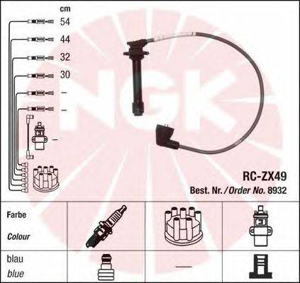 Комплект проводов зажигания NGK 8932