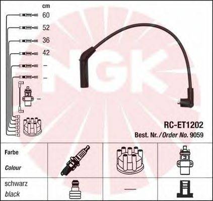 Комплект проводов зажигания NGK 9059