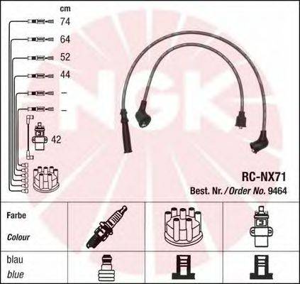 Комплект проводов зажигания NGK 9464