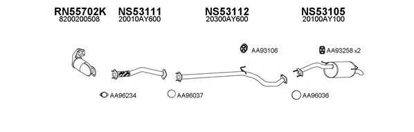 Система выпуска ОГ VENEPORTE 530013